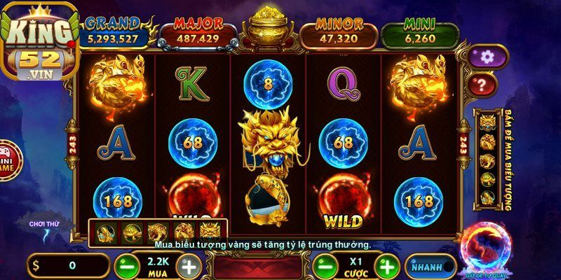 Cách vào chơi Kho Báu Tứ Linh King52