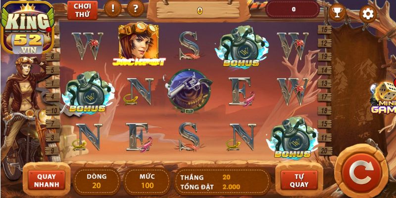 Cách chơi Slot Game King52 cơ bản cho tân thủ